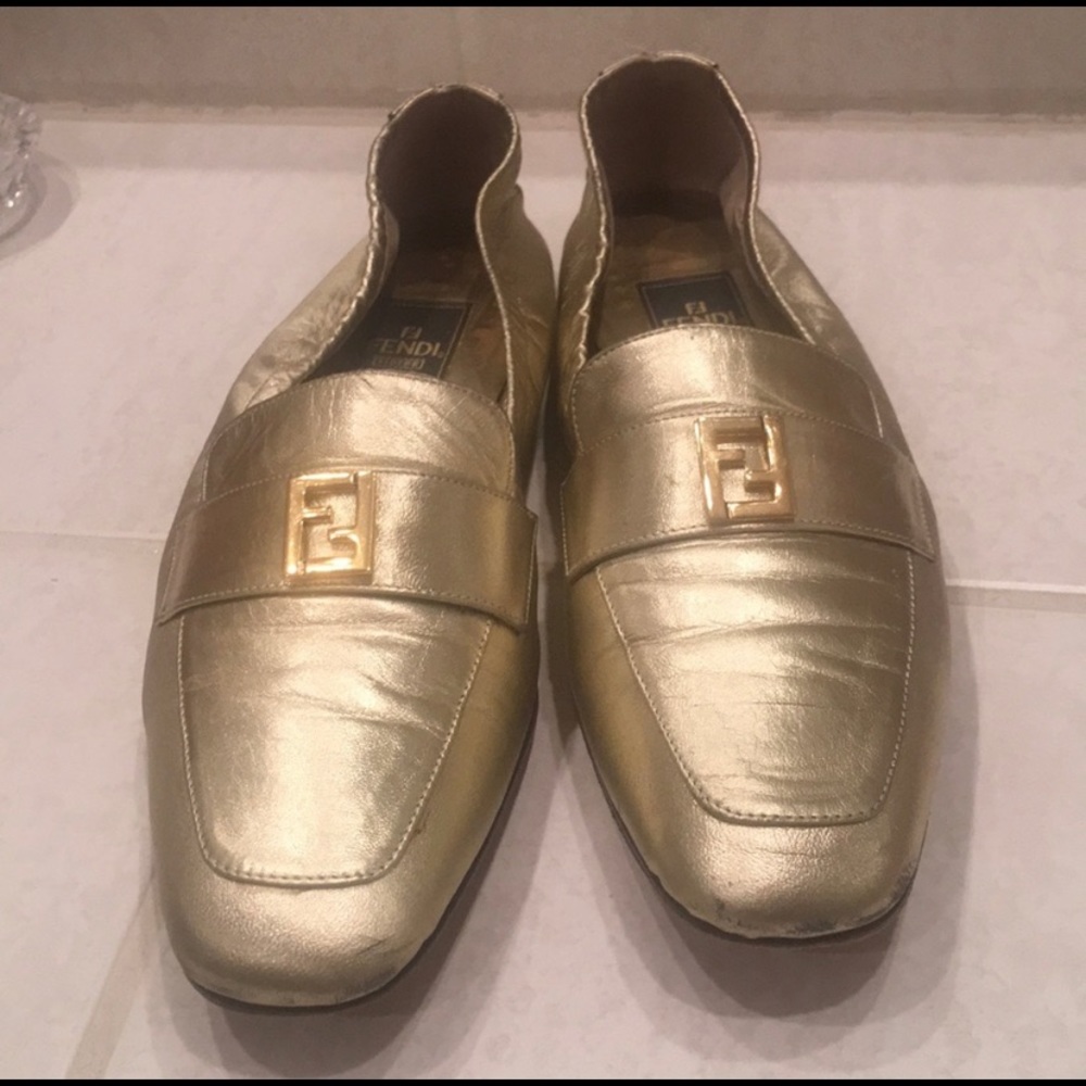 70s Vintage Fendi Loafers RARE